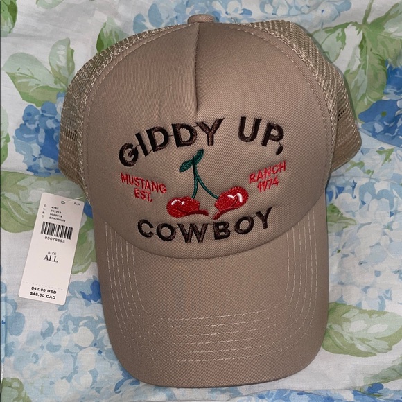 Anthropologie Tan Cowboy Hat - Picture 1 of 4
